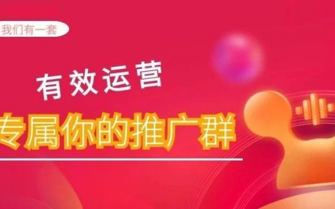 月佣金200w+的淘客大牛教你运营群啦！