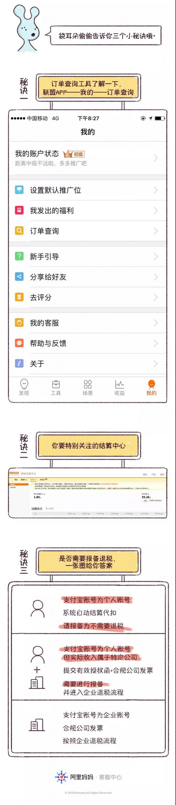 给您发送三个必用淘宝客必备小技能