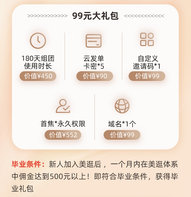 组团推四周年庆典，百万补贴，助力新人