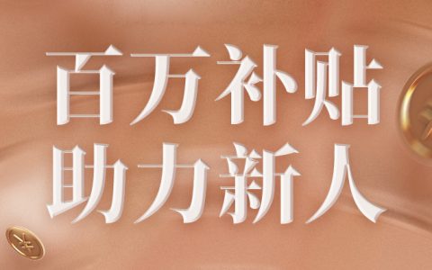 组团推四周年庆典，百万补贴，助力新人