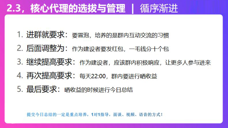 代理群活跃技巧，快速提升团队执行力