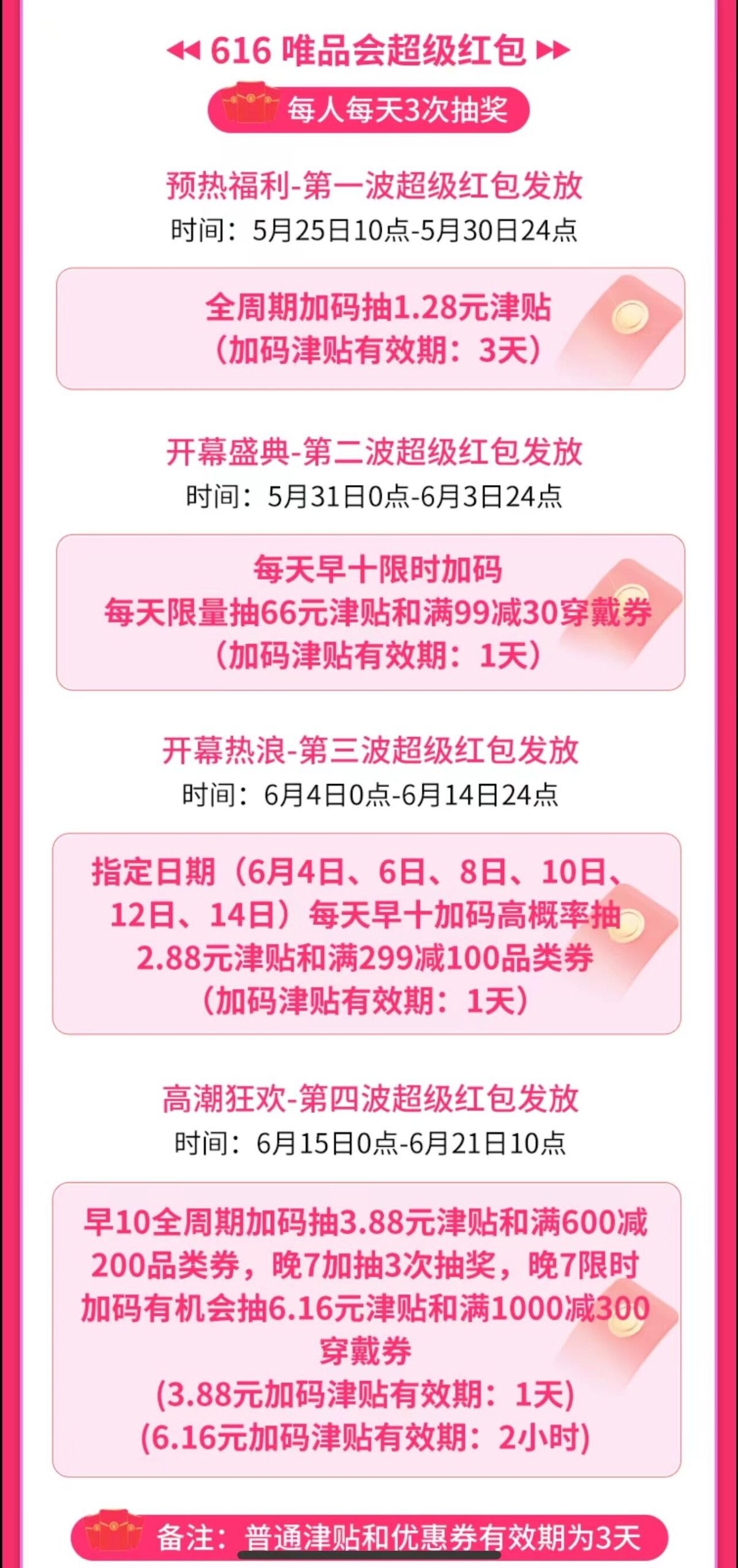 618唯品会攻略