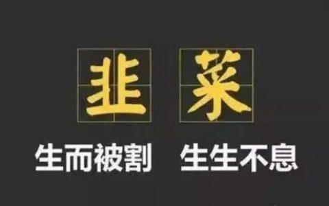 他问我自己是不是被割韭菜了？