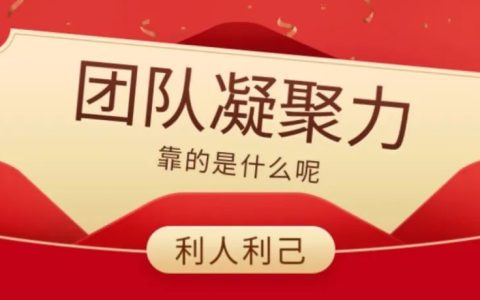 团队凝聚力靠什么