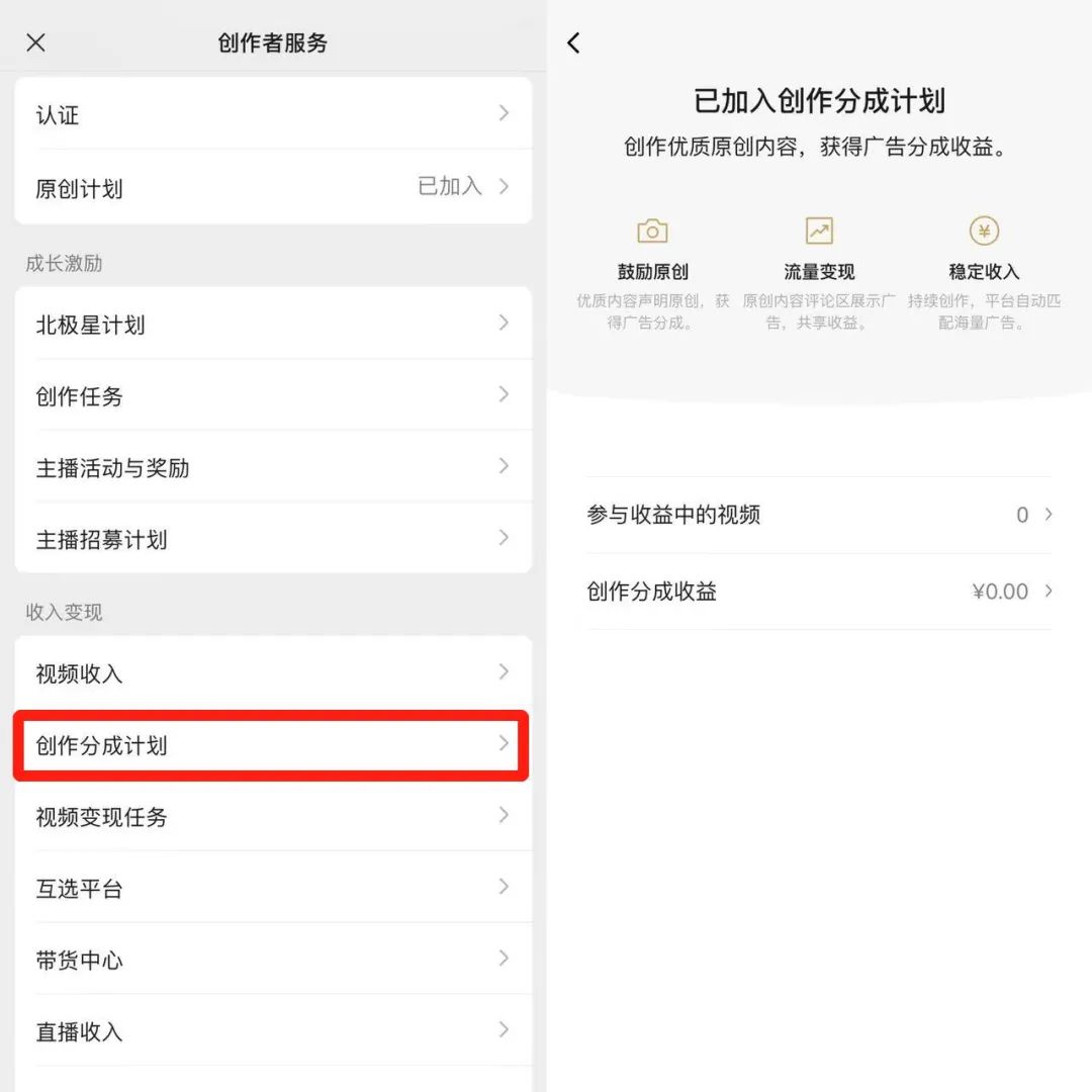 视频号发钱，有播放量就有收益
