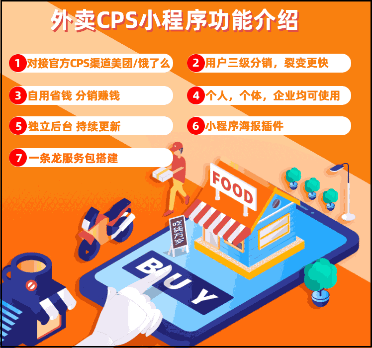 冷门项目外卖CPS，稳定持续玩法，月入3w其实很简单！