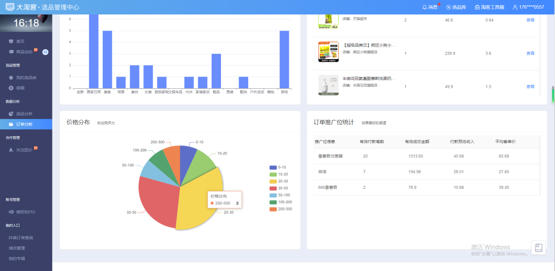 工作效率提升50%！个人采集群管理、商品打标、数据分析等全局掌控！