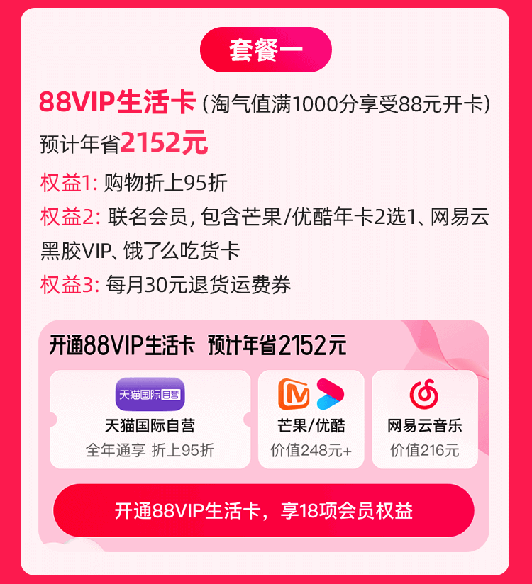 最高年省4682元，88VIP会员开通攻略！