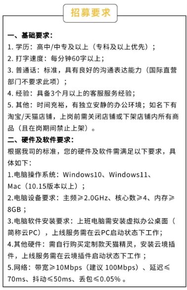 可以居家办公在家做的副业兼职，阿里巴巴淘宝云客服兼职，附报名入口