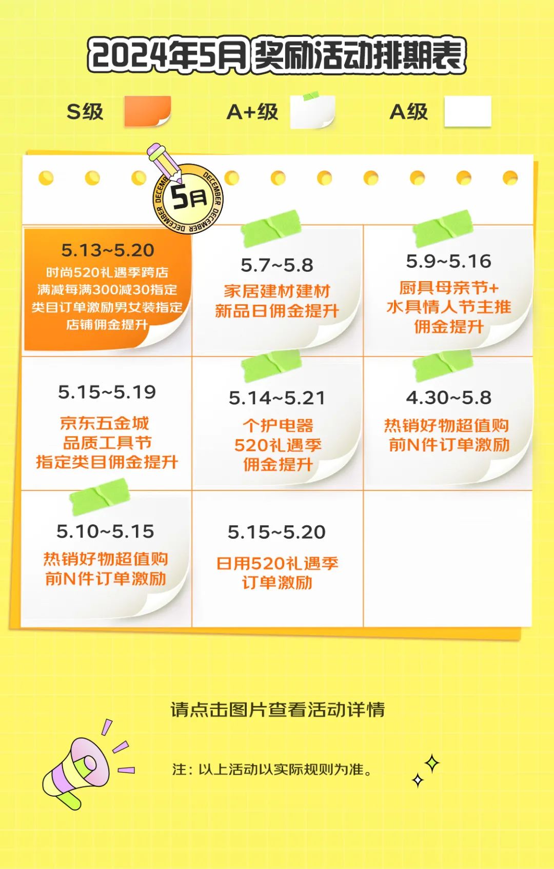 5月推什么？5月京东联盟情报局新鲜出炉