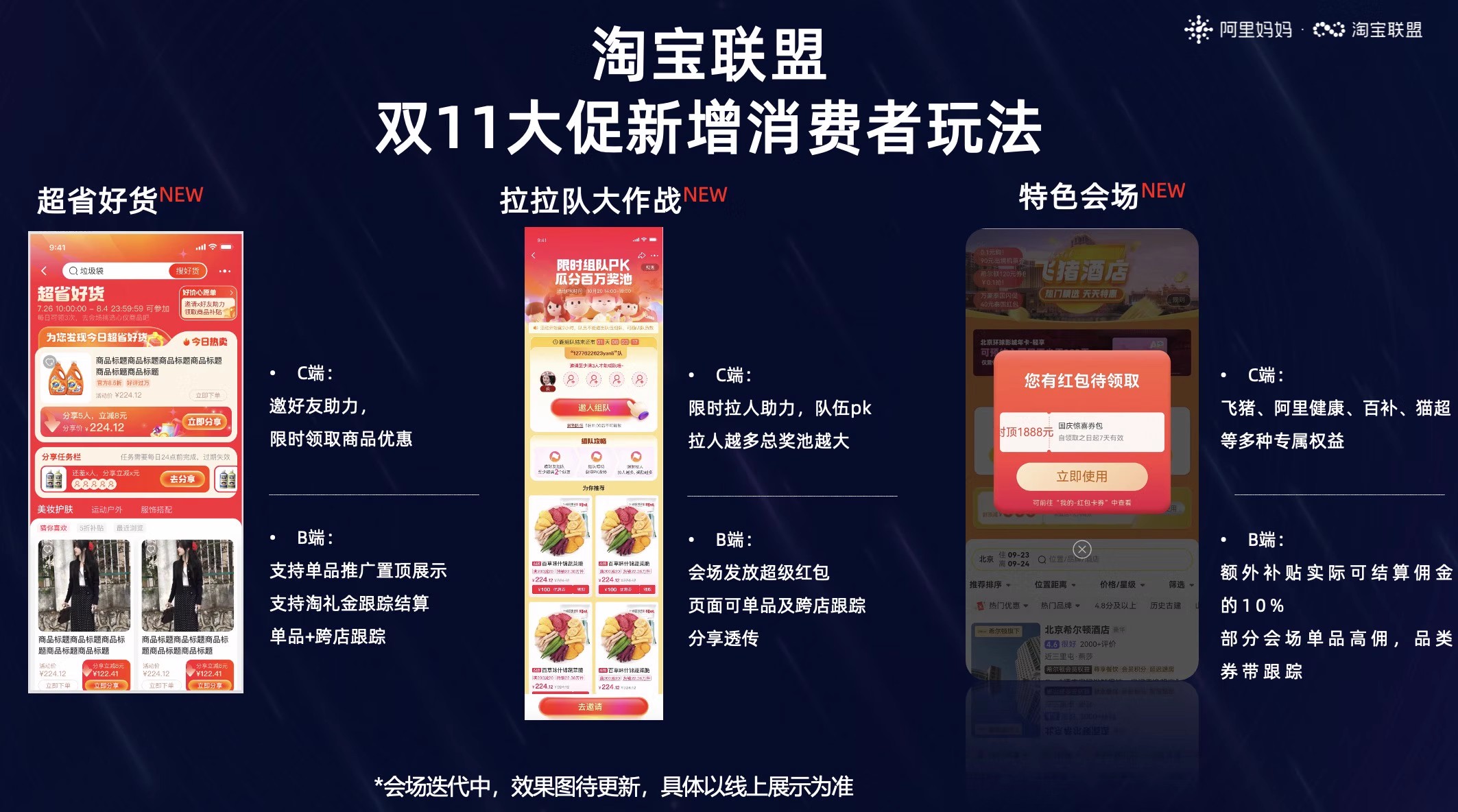 2024年淘宝联盟双11大促玩法合集攻略