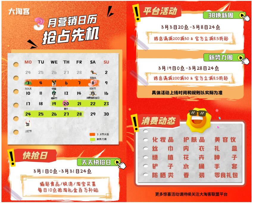 错过等一年！带你抓住38焕新周「流量红利期」，佣金轻松翻倍！