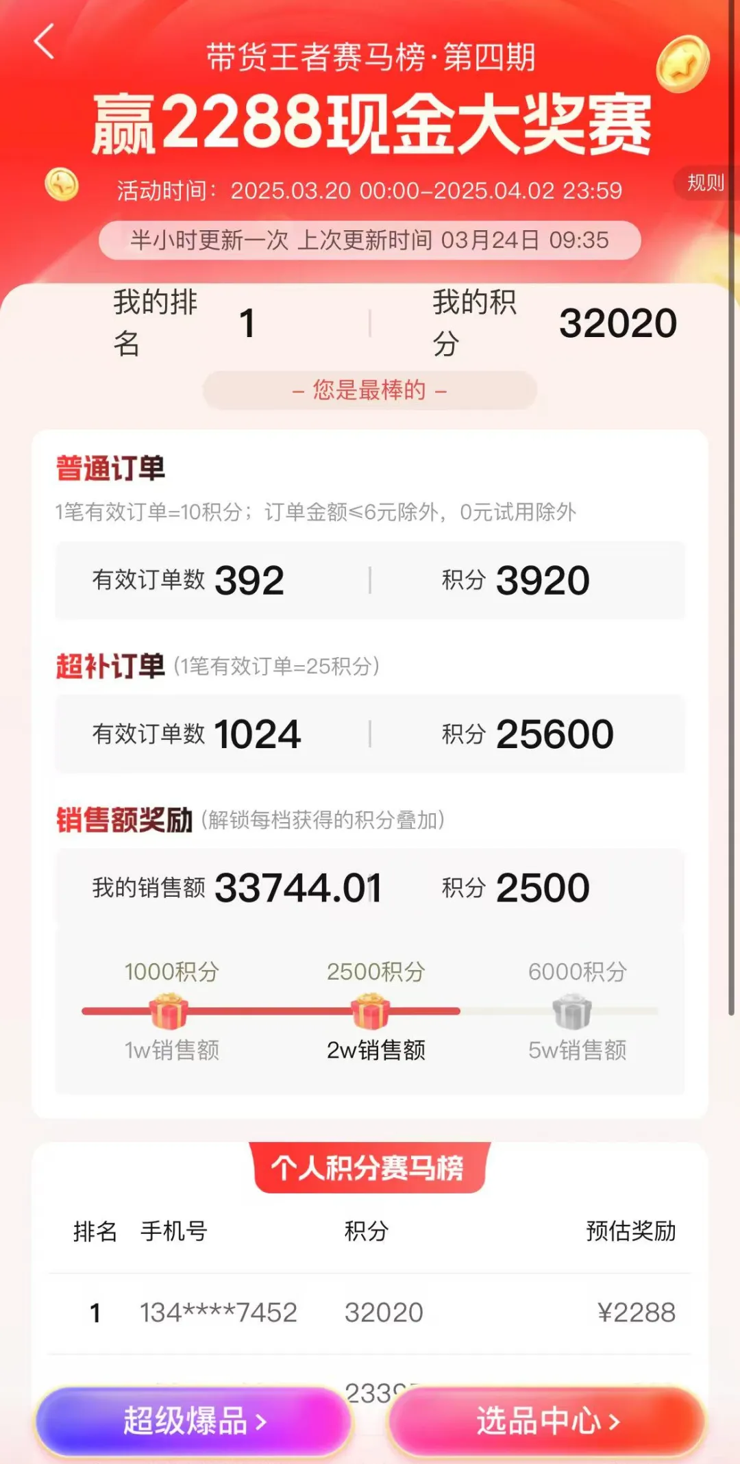 省推APP第四期带货王者赛马榜已开启，万元奖金池等你解锁！