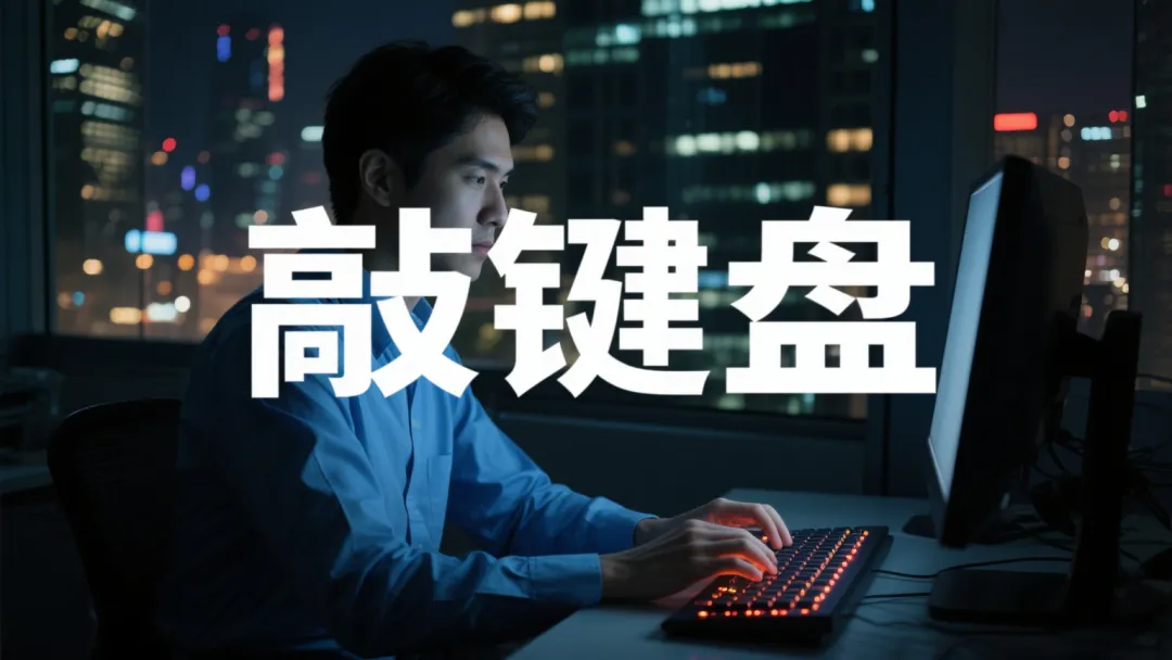 我靠敲键盘，敲开了年入百万的大门！