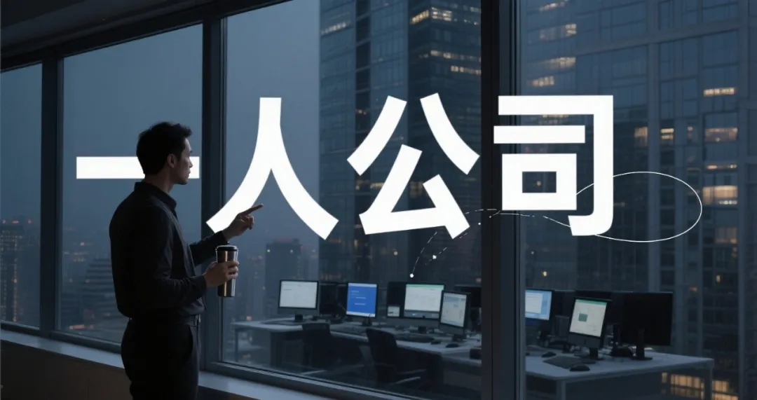 一人公司，真的很爽‼️没内耗，没PUA，成本为0！