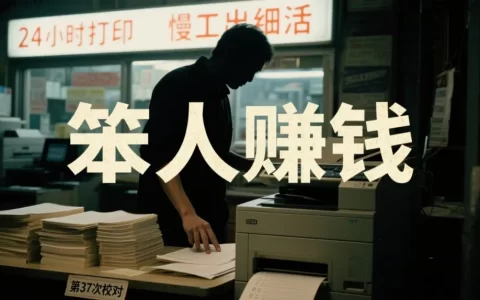 笨人赚钱指南，用最笨的办法，就可以干掉90%的人！