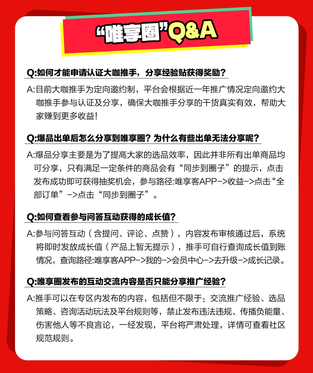 重大通知：【唯享圈】重磅上线！