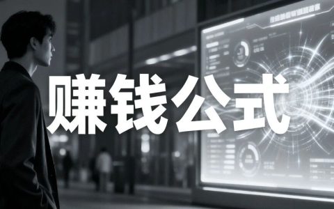 这套无脑赚钱公式，3天复制一个赚钱项目！