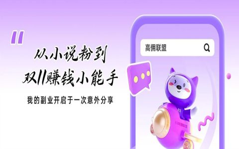 从小说粉到双11赚钱小能手：我的副业开启于一次意外分享