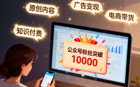 一个人就能做的网上生意——微信公众号赚钱