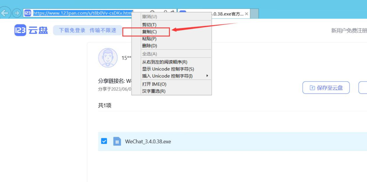服务器的IE浏览器无法下载123网盘文件解决方法！