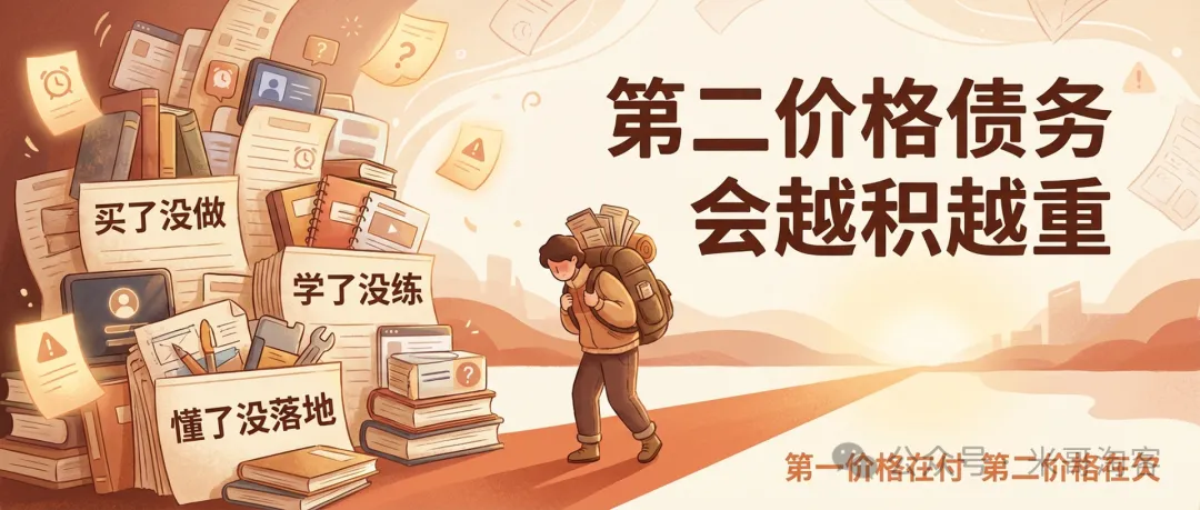 为什么很多人明明花了钱，但是没有取得结果?