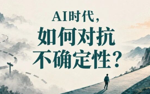 AI时代，如何对抗不确定性？
